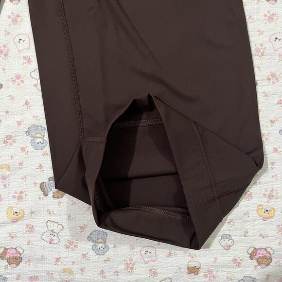 Lululemon Throwback Still Women's Wide-Leg Athletic Pants Brown - Picture 4 of 7